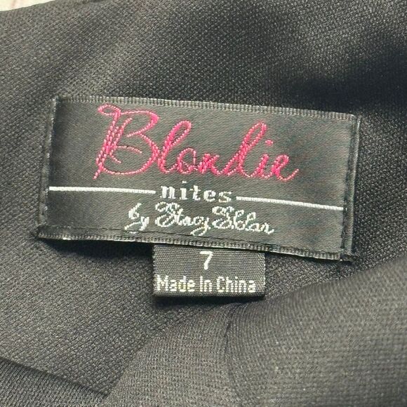 Blondie Nites prom gown dress size 7 - Picture 7 of 8